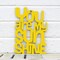 Spunky Fluff You are my Sunshine Baby Gift Nursery Wall Art Sign